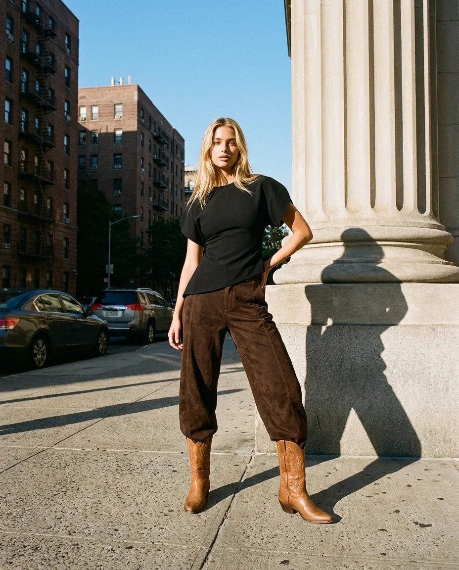 https://images.femalesconceptstore.becosoft.net/articles/Faux_suede_pants_with_cutline_-_Anna_fit-Pants-E3011-Dark_brown_-_337-2_928x1152.webp?qs=6841